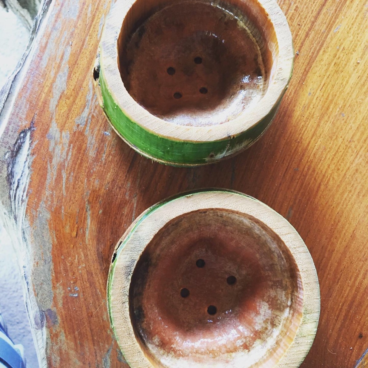 Portes- savon en bambou