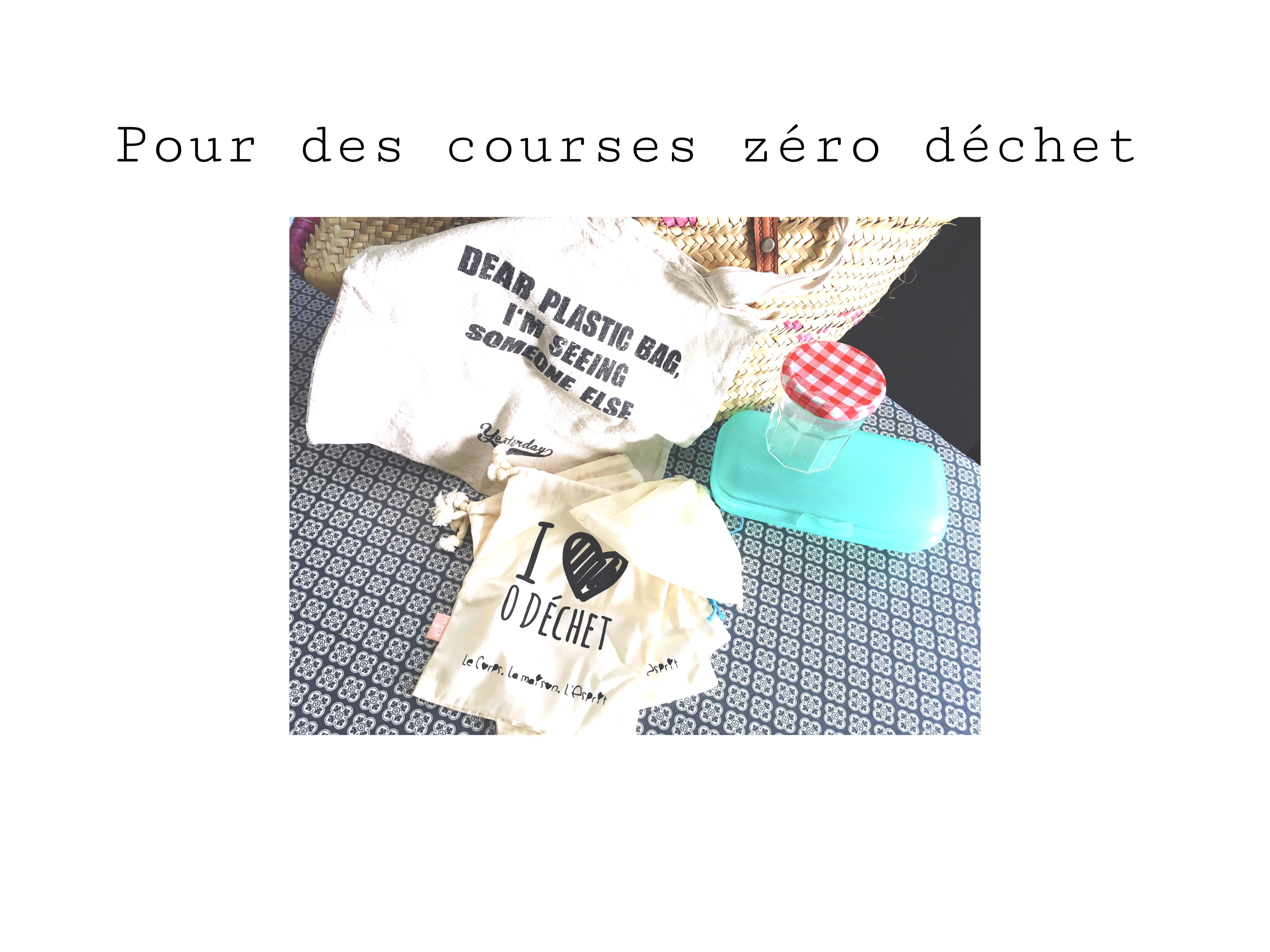kit de courses zéro déchet